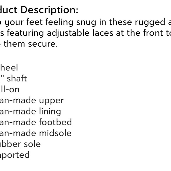 Black Laced Front Ankle Boots- Women’s - Picture 6 of 6